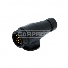 CARPRISS Caja 10 conectores enchufe remolque 7 polos ABS 70410011
