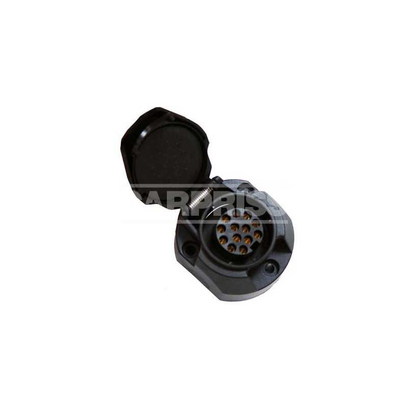 CARPRISS Box 10 trailer socket outlets with 7-pole joint ABS 70410012