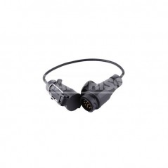 CARPRISS Adaptador/alargador enchufe remolque 13 a 7 polos cable 40 CM 70410018