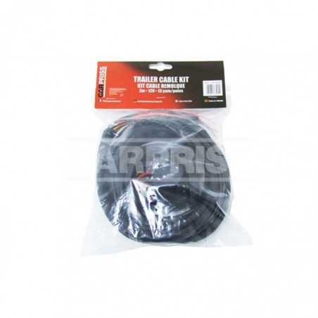 CARPRISS Kit instalación cableado remolque 7 polos 12/24V 2 M 70410025