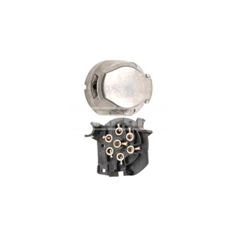 CARPRISS Base enchufe remolque 7 polos aluminio 70429506