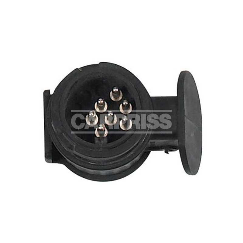 CARPRISS Adaptador enchufe remolque 13 a 7 polos ABS 70429518