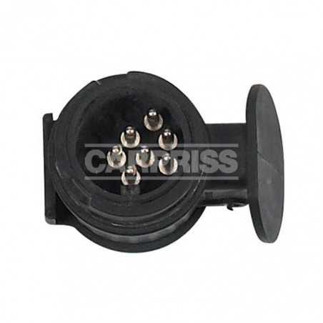 CARPRISS Adaptador enchufe remolque 13 a 7 polos ABS 70429518