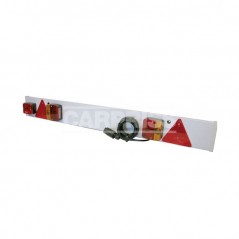 CARPRISS Kit iluminación trasera con antiniebla remolque 9 M 7 PINS 12V 5W 120X12 CM 70440005