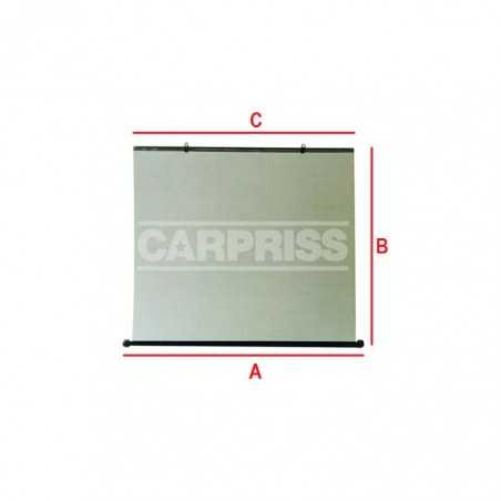 CARPRISS Parasol cortinilla trasera extra larga 90X67X81 CM 70522611