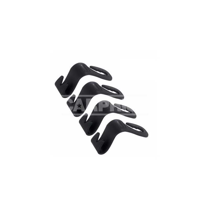 CARPRISS Juego 4 ganchos para reposa cabezas 7X8.5 MM 70523452