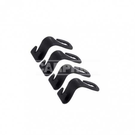 CARPRISS Juego 4 ganchos para reposa cabezas 7X8.5 MM 70523452
