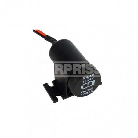 CARPRISS Base usb para montaje en superficie 12/24V2 5V 2 1A 70523491