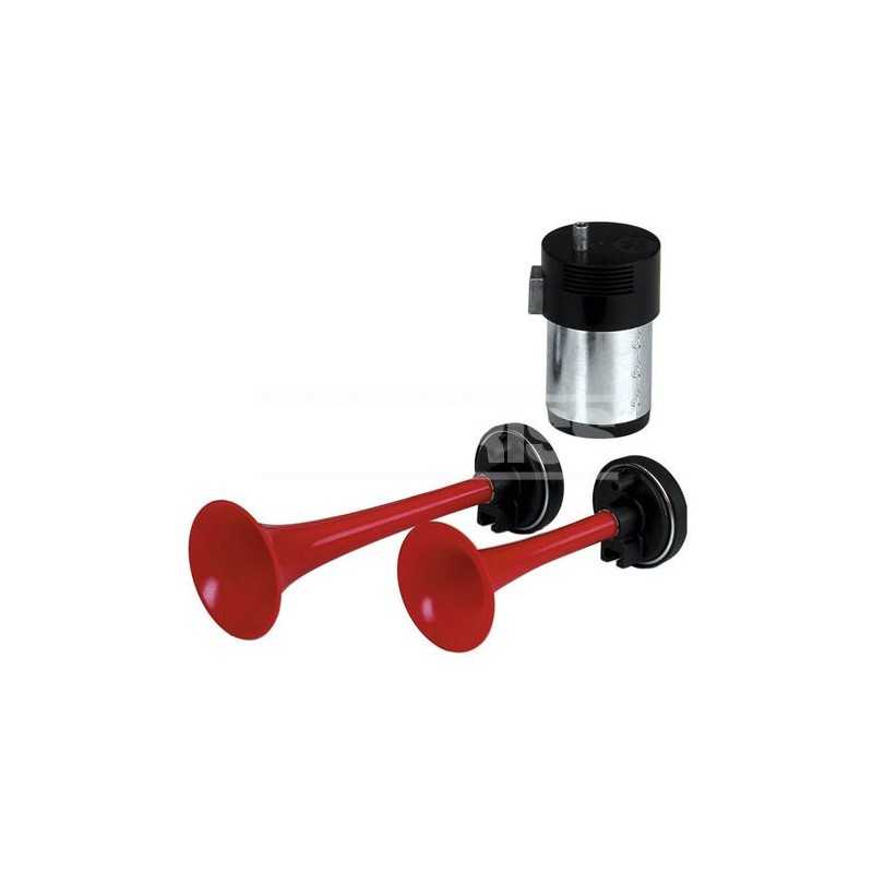 CARPRISS Bocina compresor 2 tonos homologada 12V/117 DB 70524701