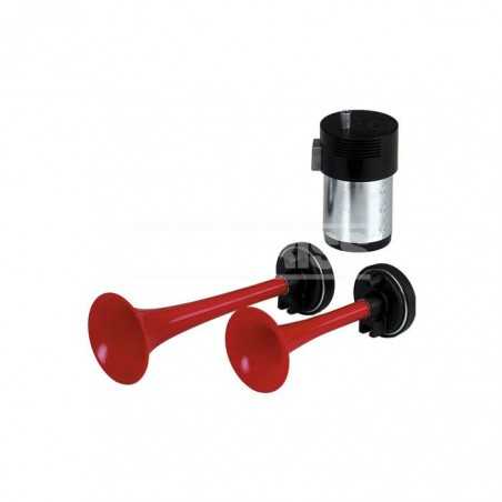 CARPRISS Bocina compresor 2 tonos homologada 12V/117 DB 70524701