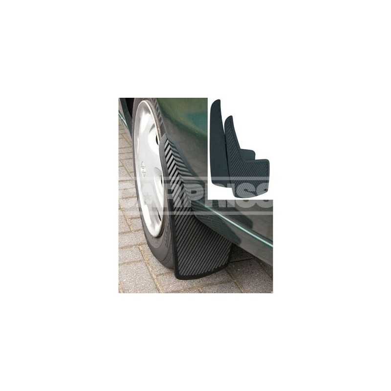 CARPRISS Juego 2 faldillas guardabarros goma 32X17 CM 70577703