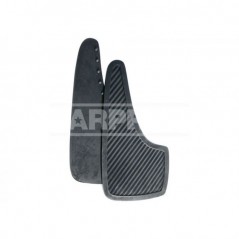 CARPRISS Set of 2 rubber mudguards 32X17 CM 70577703