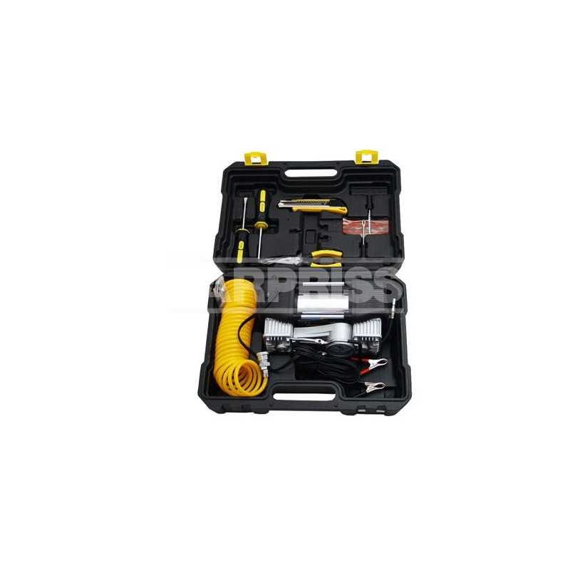 CARPRISS Double head air compressor + tool case 70623219