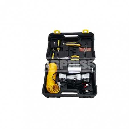CARPRISS Double head air compressor + tool case 70623219