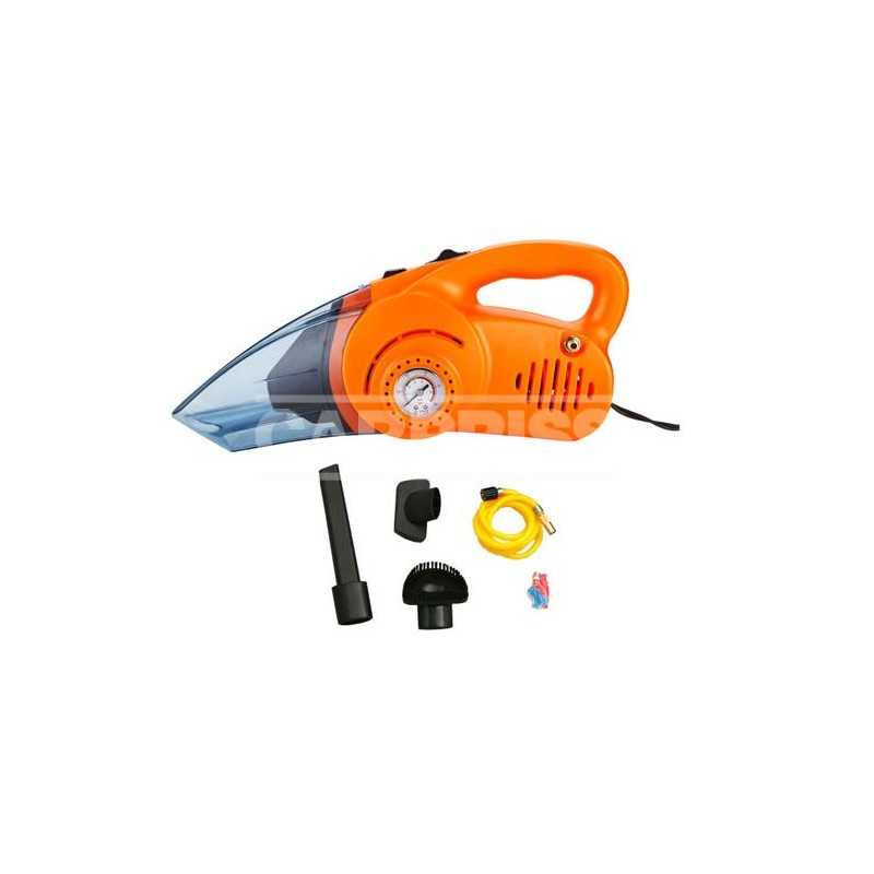 CARPRISS Compresor de aire y aspirador 2 en 1 12V 120/100W 70623223