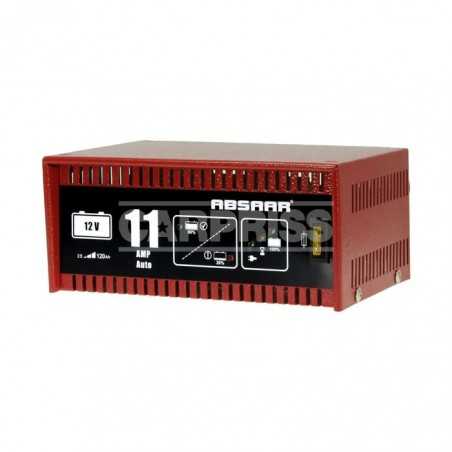 ABSAAR Cargador batería automático con autoapagado STANDARD/AGM/GEL 12V 11 AMP 70635922