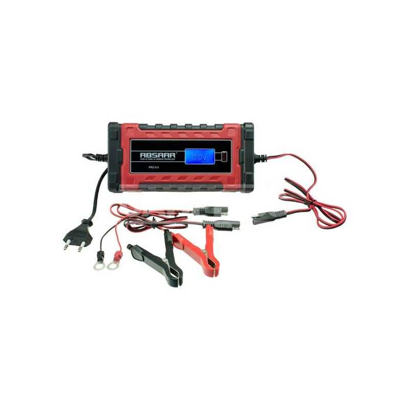 ABSAAR Cargador batería inteligente 11 fases de carga 8 AMP 12/24V 70635927