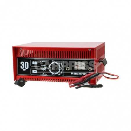 ABSAAR Cargador batería profesional con arranque 12/24V 30A 250A 70636030