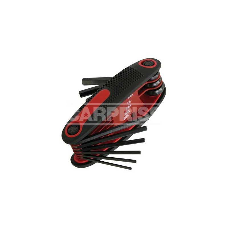 CARPRISS Steel wrench set ALLEN 15-8 MM 70641027