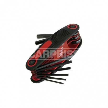CARPRISS Juego llaves acero ALLEN 15-8 MM 70641027