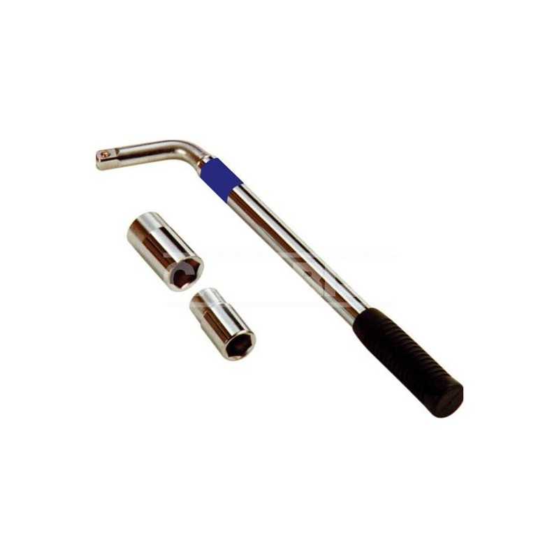 CARPRISS Llave rueda acodada extensible 17-19-21-23 70678013