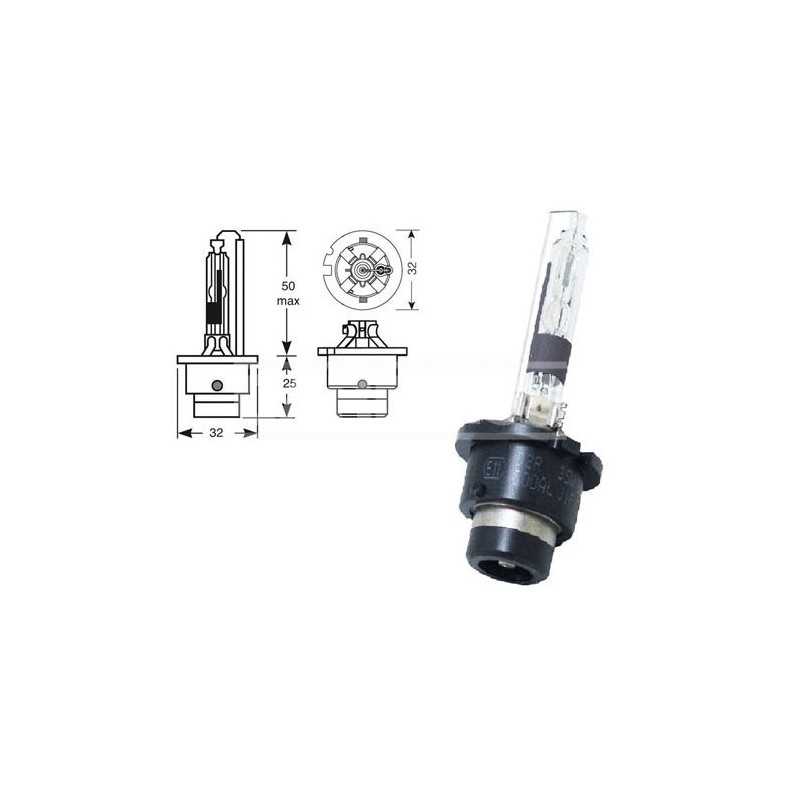 CARPRISS Lámpara bombilla descarga XENON D2R 85V 35W (1U) 70721104