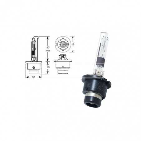 CARPRISS Lámpara bombilla descarga XENON D2R 85V 35W (1U) 70721104