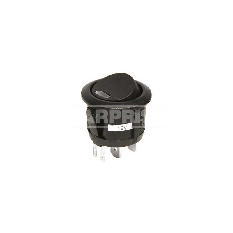 CARPRISS round rocker switch with light LED 12V 20 AMP ON/OFF 70810681