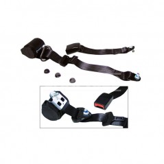 CARPRISS Cinturón seguridad 3 puntos automático con punto de desplazamiento y carrete ELR 90°/90° 71434616