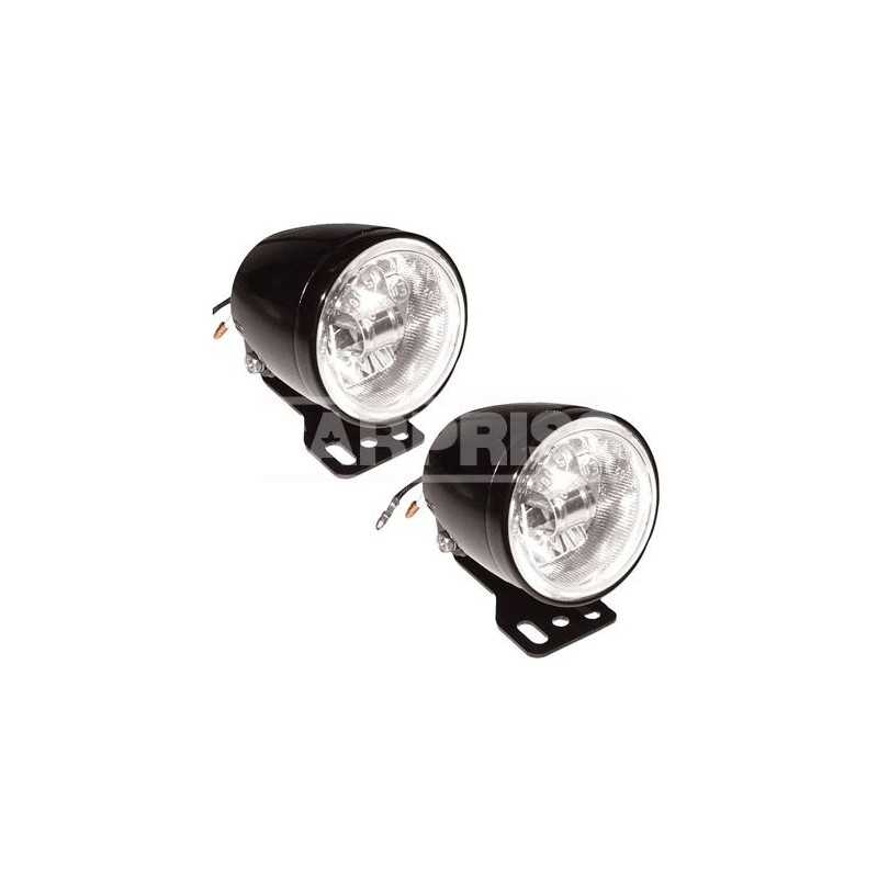 CARPRISS Set of 2 universal round fog lights H3/1100 LUM 12V55W 6 CM H3/1100 LUM 12V55W 6 CM 71510139