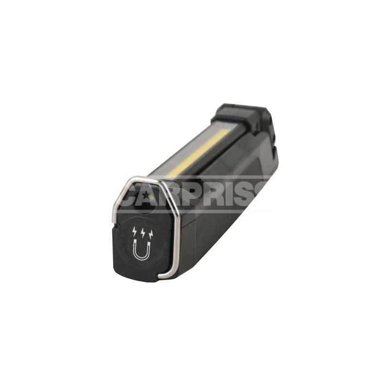 CARPRISS Lámpara portatil extra delgada recargable imantada LED 12/220V 500 LUM 10W 40X40X350 MM 71512433