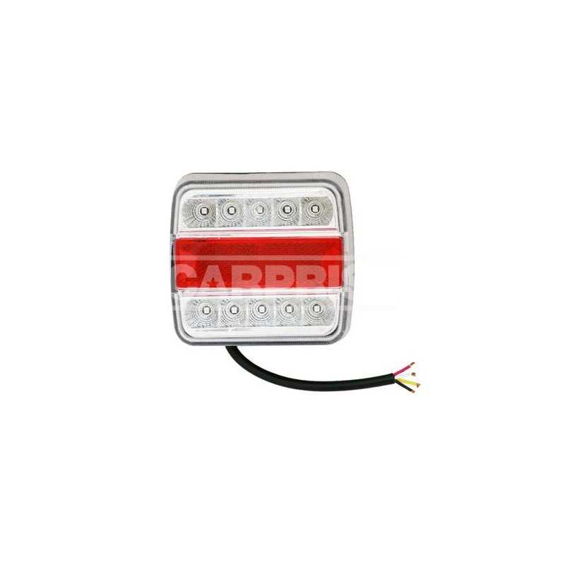 CARPRISS Piloto trasero remolque LED 10X10X4 CM 71513905