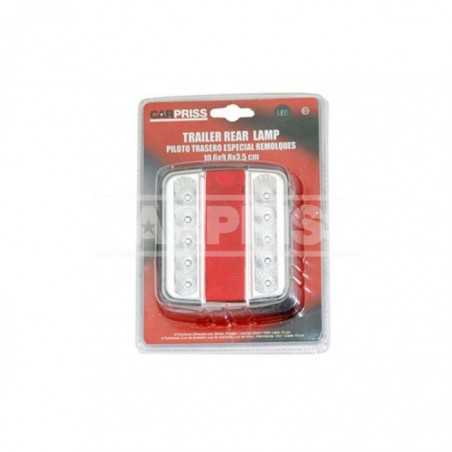 CARPRISS Piloto trasero remolque LED 10X10X4 CM 71513905
