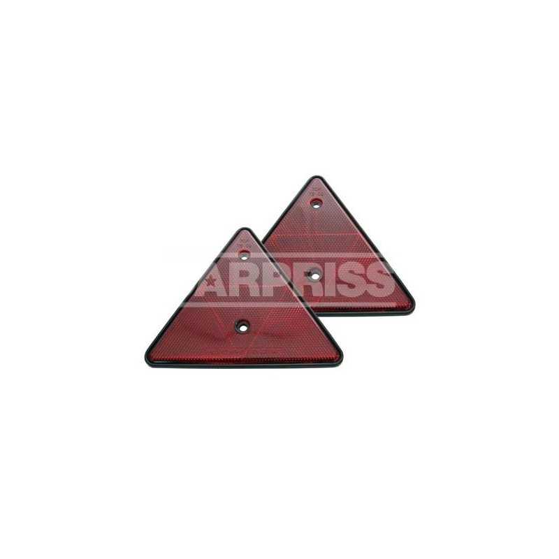 CARPRISS Box 10 triangular reflectors for trailer 13X15 CM 71513918