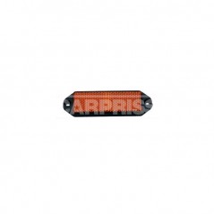 CARPRISS Caja 10 catadióptricos para remolque fijación con tornillos rectangular 95X38 MM 71513951VAR