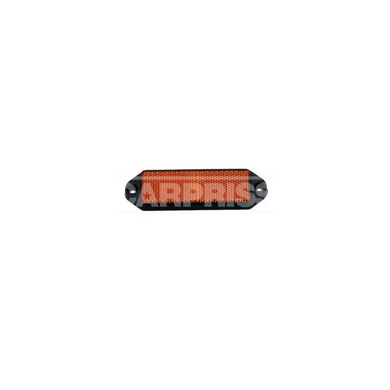 CARPRISS Box 10 retro-reflectors for trailer fixing with rectangular screws 95X38 MM 71513951VAR