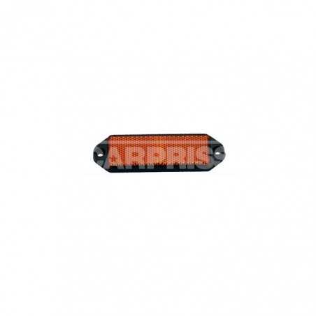 CARPRISS Box 10 retro-reflectors for trailer fixing with rectangular screws 95X38 MM 71513951VAR