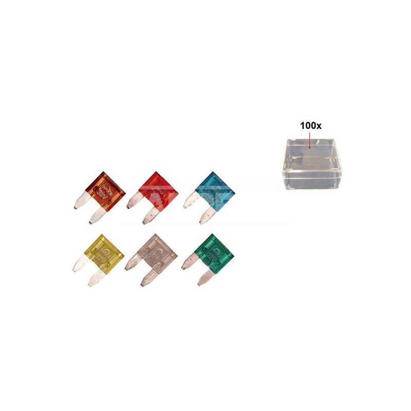 CARPRISS Box of 100 plug-in fuses MINI 71623102