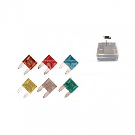 CARPRISS Caja 100 fusibles enchufables MINI 71623102