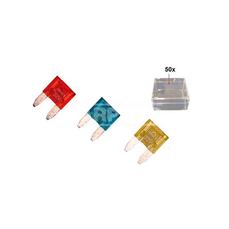 CARPRISS Box of 50 plug-in fuses MINI 10 AMP 71623210