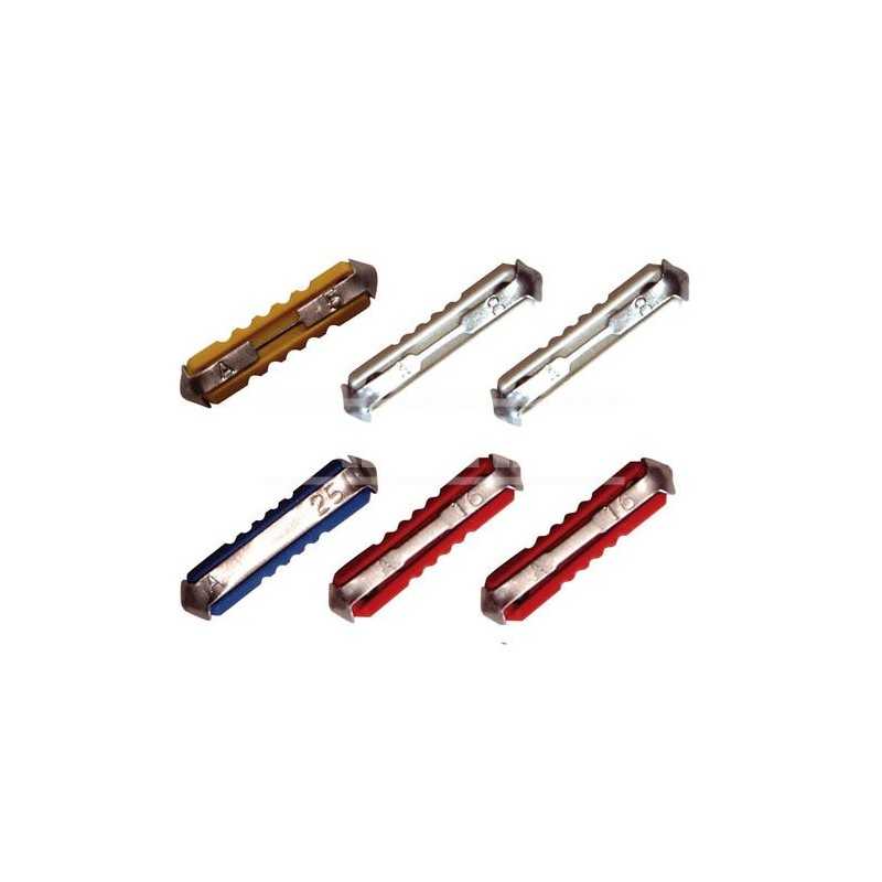 CARPRISS Set of 6 ceramic fuses 5/8/16/25 AMP 71623904