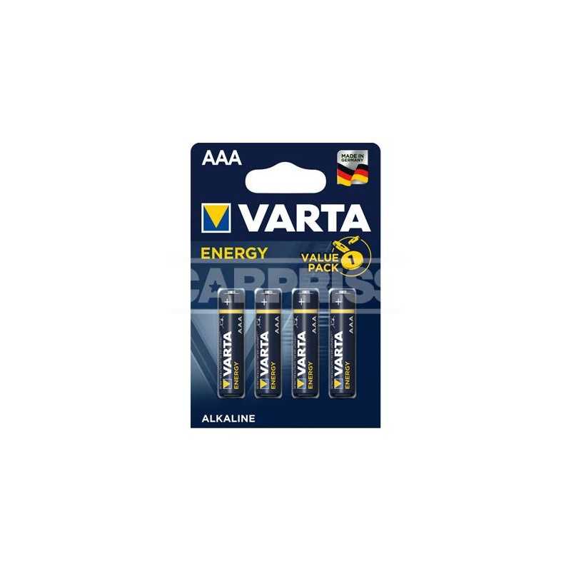 VARTA Blister 4 alkaline batteries LR03 AAA 79010001