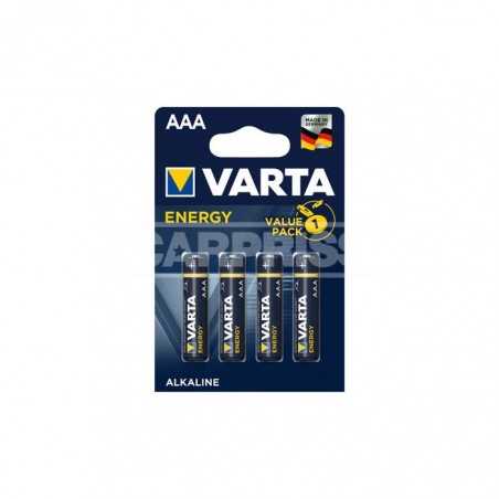 VARTA Blister 4 alkaline batteries LR03 AAA 79010001