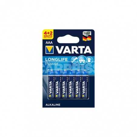 VARTA Blister 4+2 alkaline batteries LR03 AAA 79010075