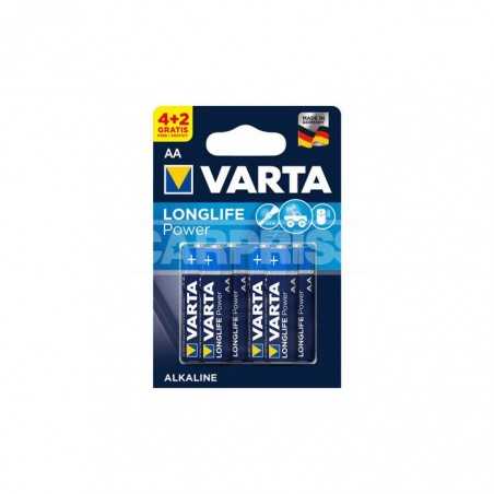VARTA Blister 4+2 alkaline batteries LR6 AA 79010080