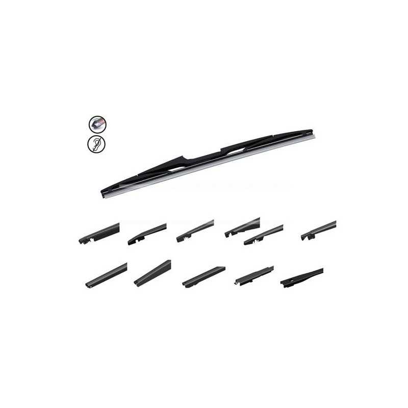 CARPRISS Box of 10 rear wiper adapters 33 CM 13" 33 CM 13" 79040733