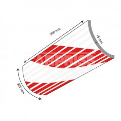 CARPRISS Round parking column protector 390X320X15 MM 79051416