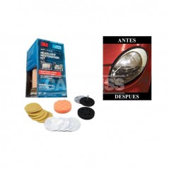 3M Kit restauración de faros 79140101