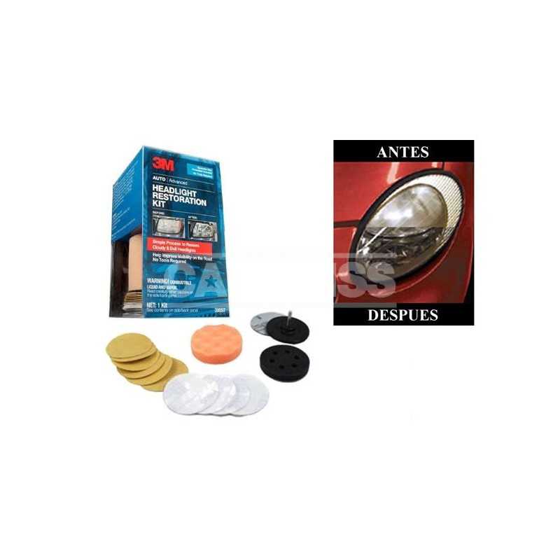3M Kit restauración de faros 79140101