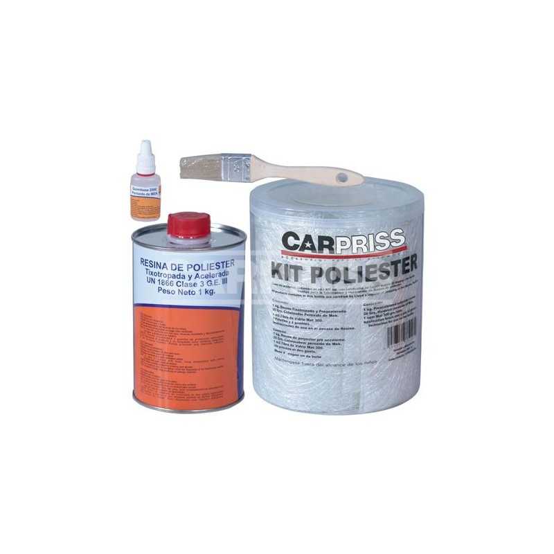 CARPRISS Fiberglass kit with catalyst 1 KG 79140206